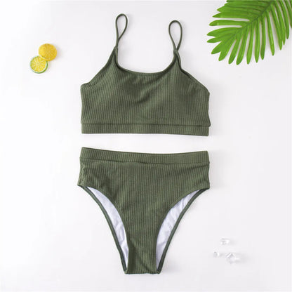 Plus-Size Bikini Stoer en Veelzijdig voor Vrouw