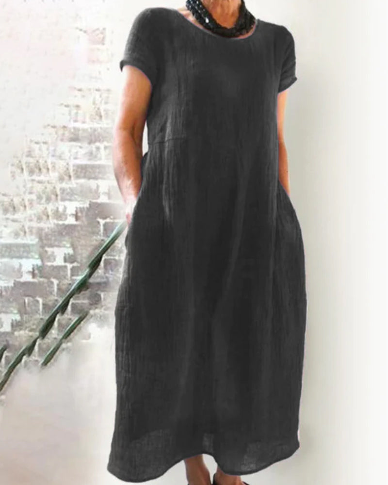 Losse Jurk met Comfy Pasvorm voor Vrouw