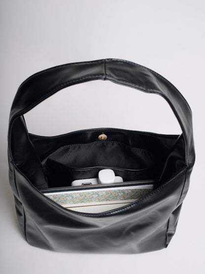 Elegante Vegan Leren Tote Tas – Ruim, Stijlvol & Duurzaam voor Elke Dag