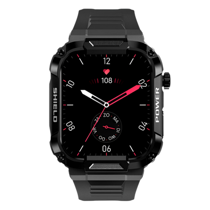 Smartwatch voor Heren Robuust en Waterdicht IronPulse X1