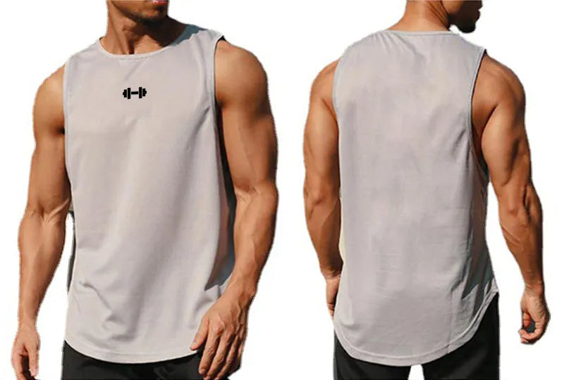 Fitness Tanktop Ademend Sneldrogend voor Mannen