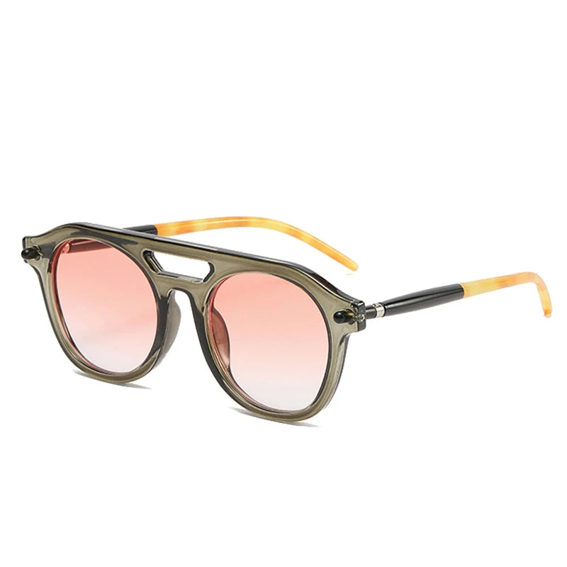 Retro Zonnebril Trendy Mode Heren en Dames