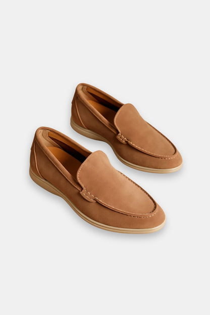 Beige Loafers voor Mannen Stijlvol en Comfortabel