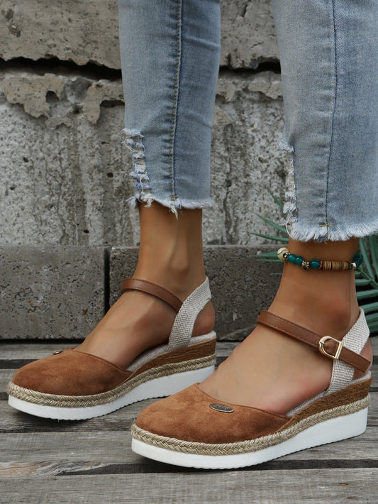 Orthopedische Espadrilles Bruin voor Vrouwen Livia - Mode Vibes