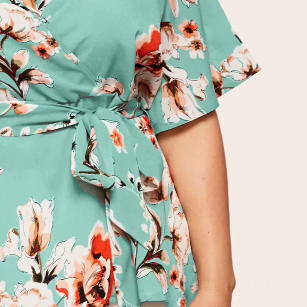 Plus-Size Top Fenna Vrouwelijk Kleurrijk & Veelzijdig