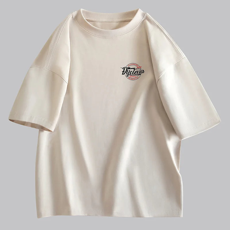Oversized T-shirt Korte Mouwen Zomerse Chill Out Look