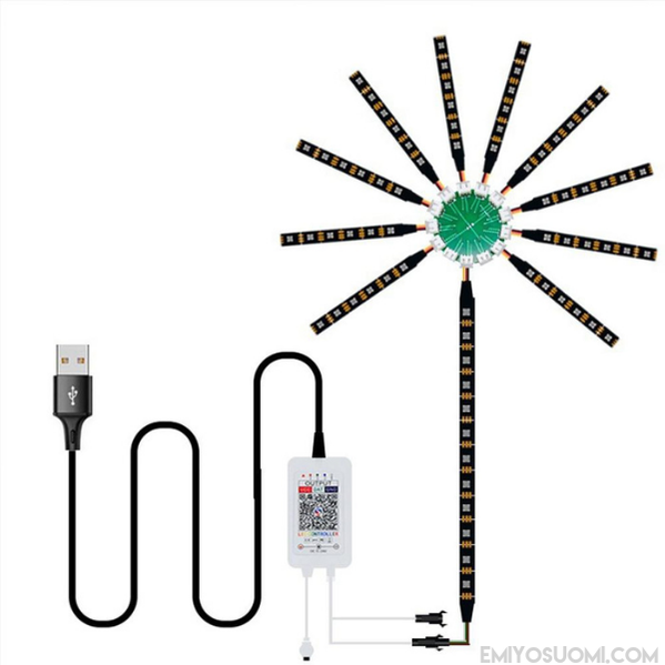 FireWorks | Ilotulitus LED-valot-EmiyoSuomi