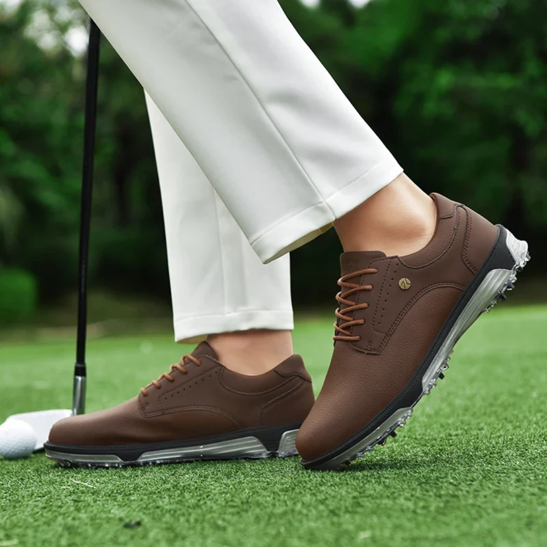 Heren Golfschoenen Elston Limited Edition Zwart Leer