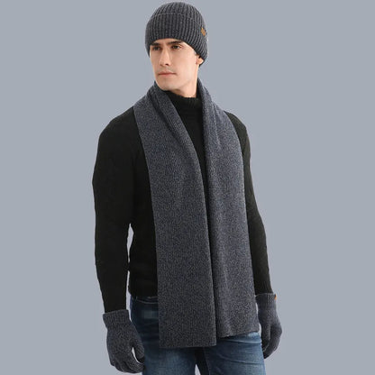 Warme Winterset met Muts, Sjaal en Handschoenen