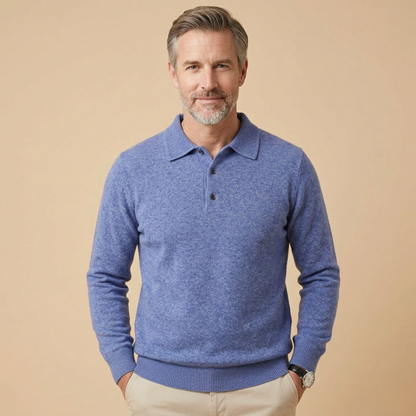 Joel | stijlvol poloshirt met lange mouwen