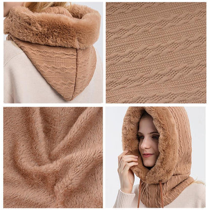 Dames Muts en Sjaal Set Warm 3-in-1 Winter Accessoires