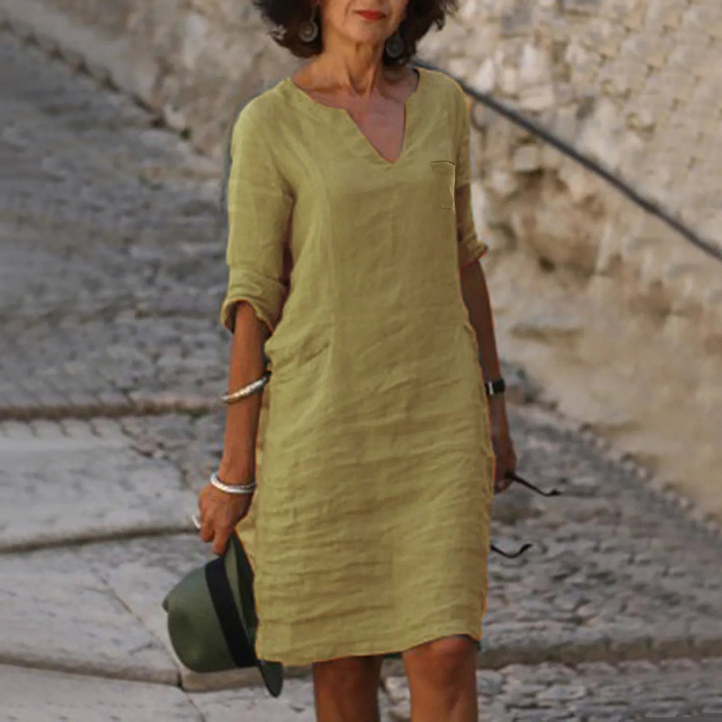 Rona Elegante Jurk – Luchtige Dames Jurk