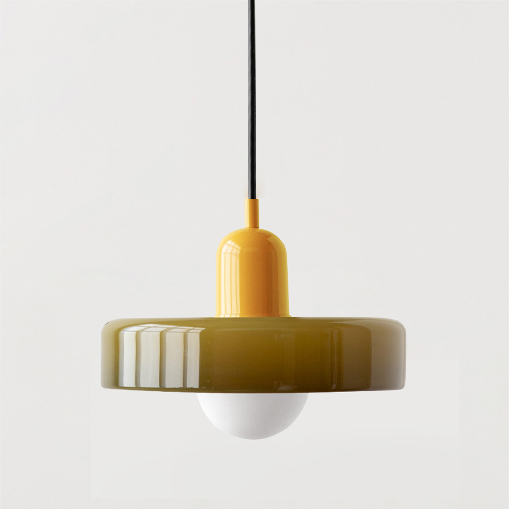 Kleurrijke Hanglamp van Glas Modern Design