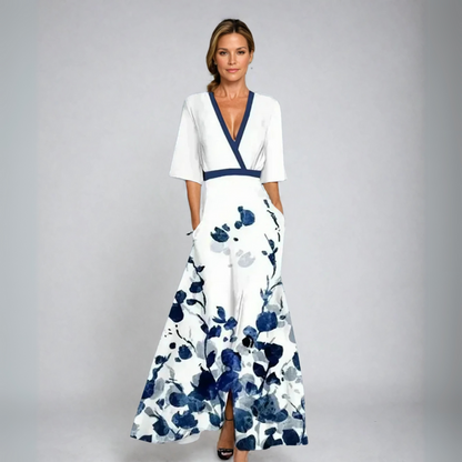 Dames Jurk Vrouwelijk Model Elegante Pasvorm - Mode Vibes

