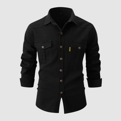 Levi's Denim Shirt Robuust en Comfortabel