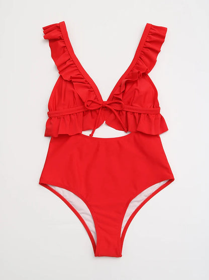 Cecilia Badpak Trendy Zwart Sexy Zwemkleding