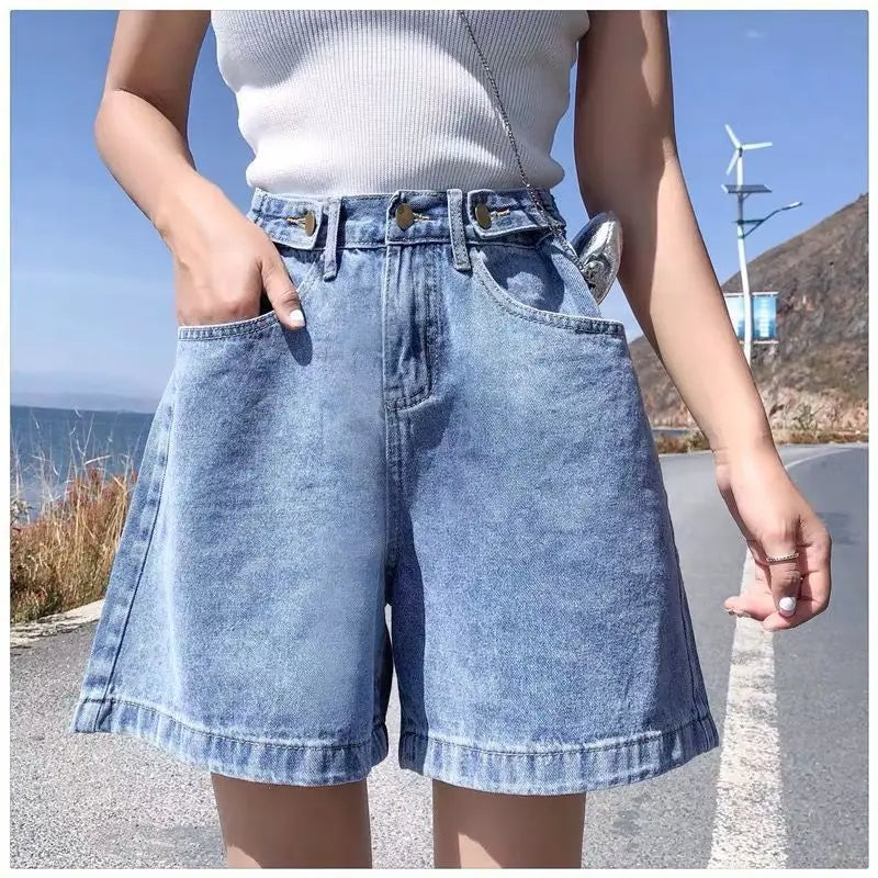 Plus Size Short Trendy Modieus voor Vrouwen