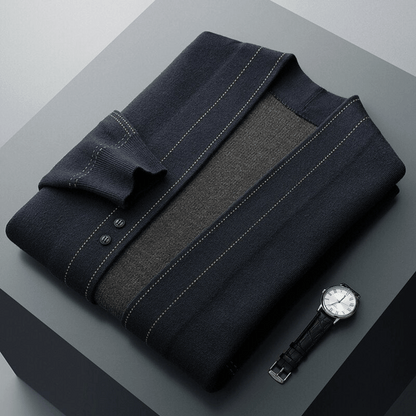 Luca | Comodo cardigan in lana