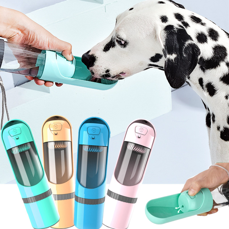 Reisfles voor Honden - 2-in-1 Voer en Waterfles - Mode Vibes