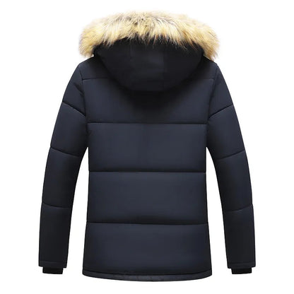 Herense Winterparka met Capuchon Warm en Waterdicht