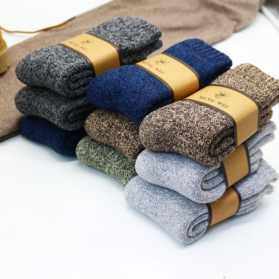 Kasjmier Sokken Retro Stijl Warm Luxe