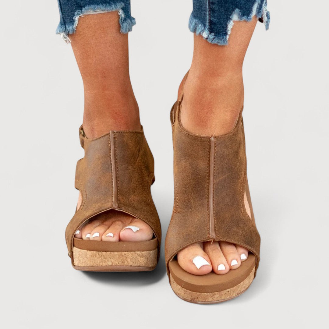 Dames Sleehak Sandalen Elegante Pasvorm