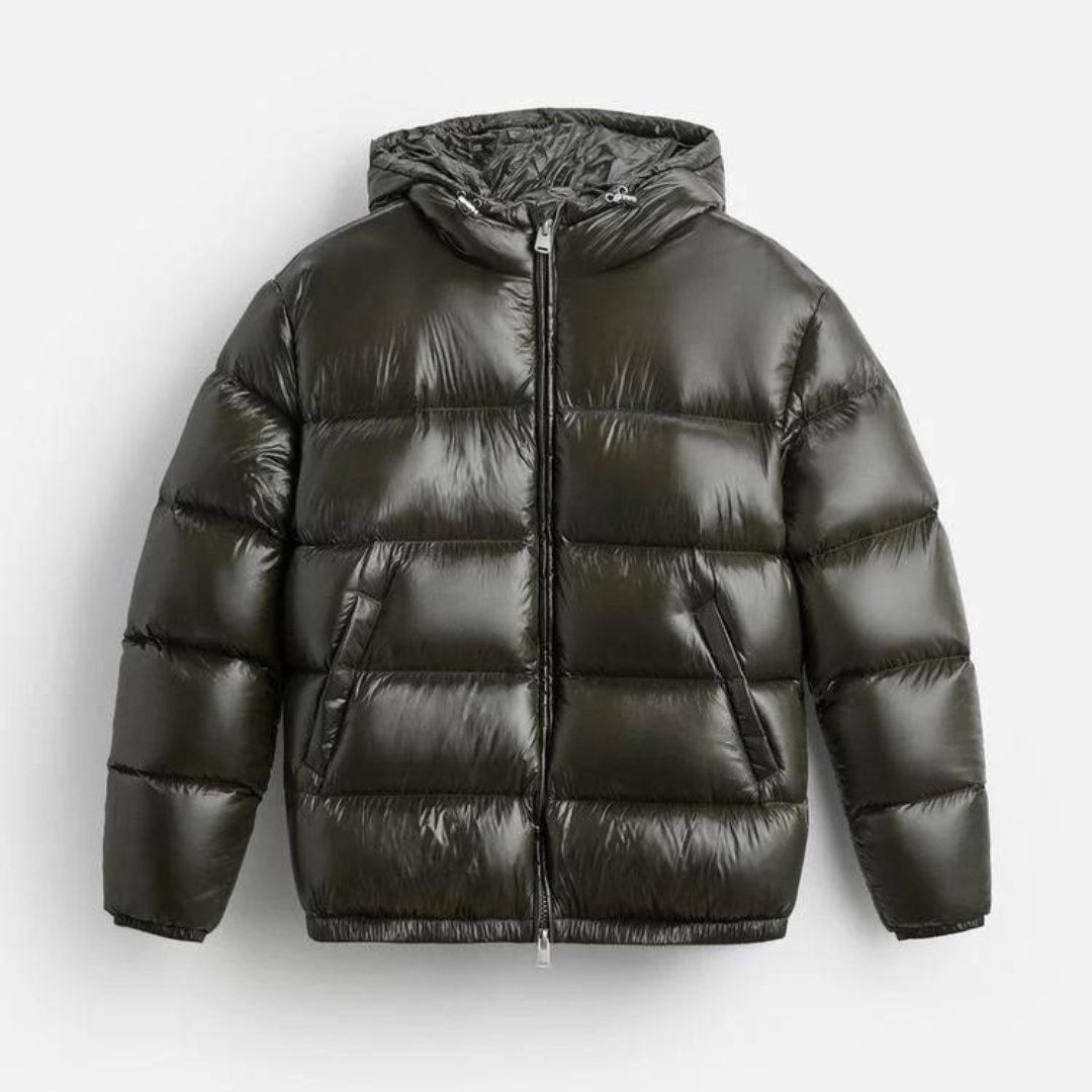 Johan™ Oversized Gewatteerde Heren Pufferjas