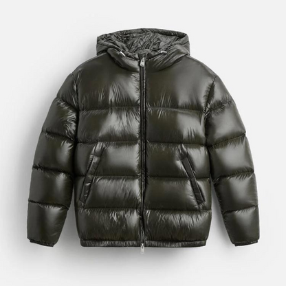 Johan™ Oversized Gewatteerde Heren Pufferjas