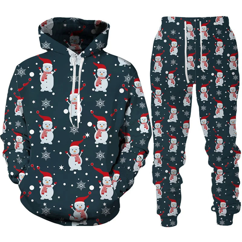 Kerst Lounge Set voor Heren Comfortabel en Warm