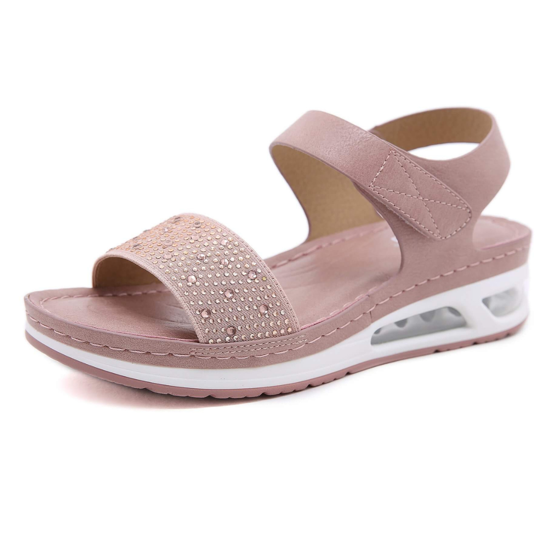 Comfortabele Gevoerde Sandalen - Mode Vibes