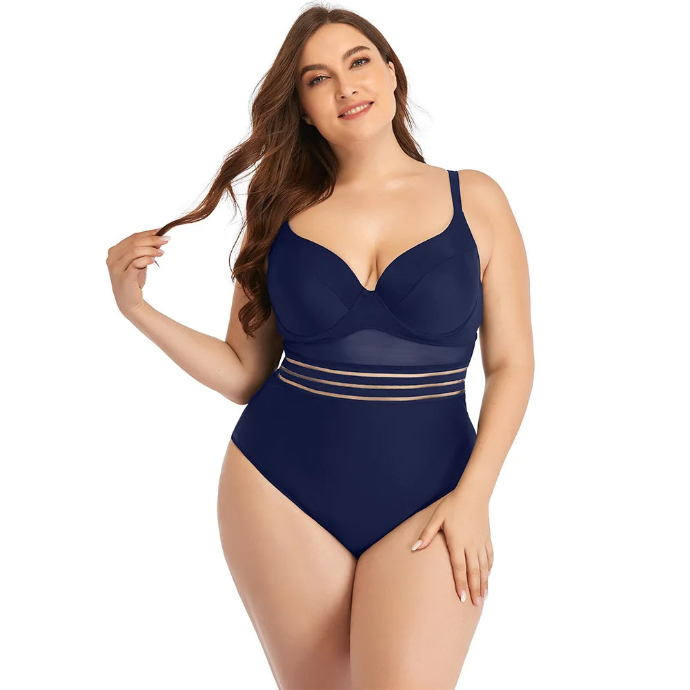 Plus-Size Badpak Flatterend en Sexy voor Vrouwen