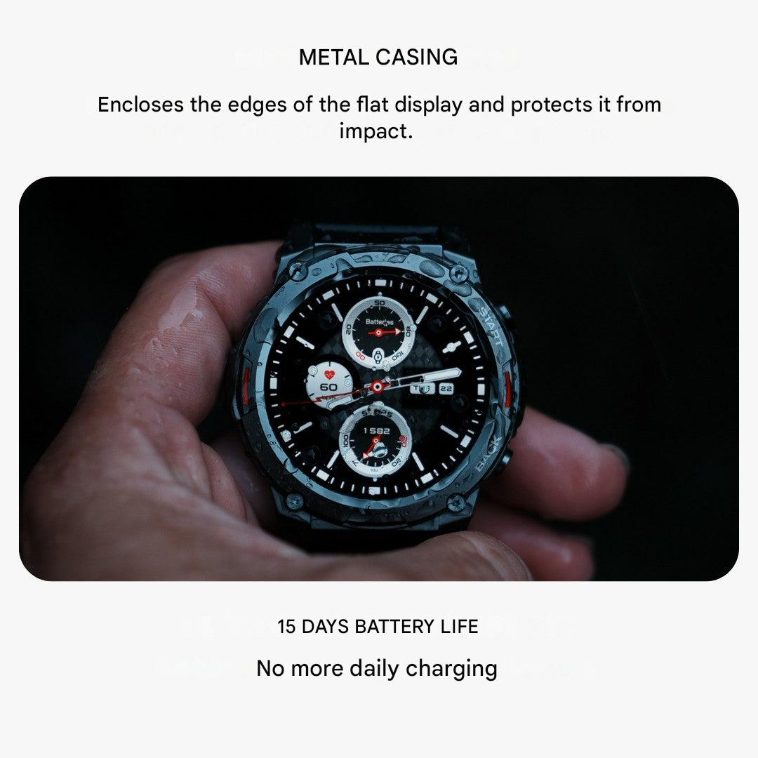 Outdoor Smartwatch TitanCore 7X Waterdicht en GPS