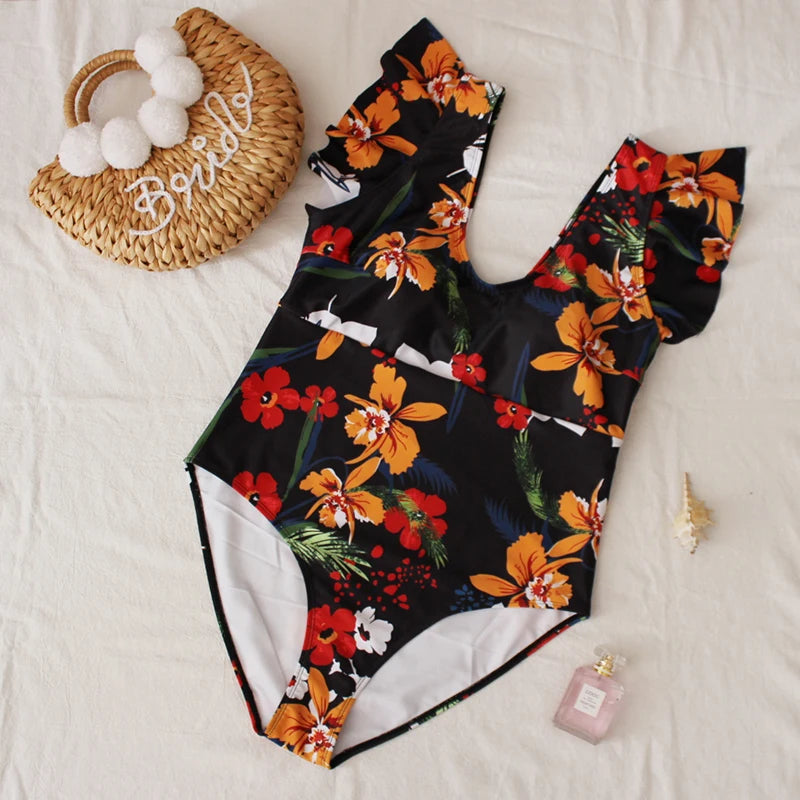 Plus-Size Badpak Flatterend Vrouwelijk Design