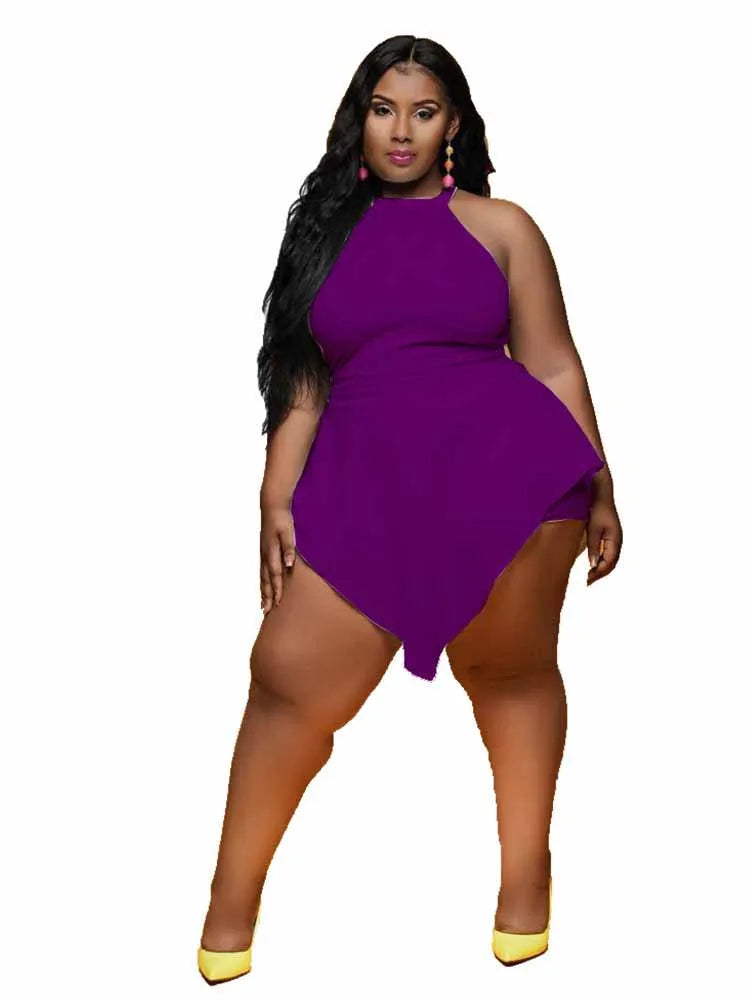 Plus Size Jumpsuit Aletta Zomerse Trendy Outfit