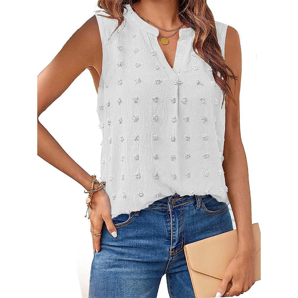Mouwloze Vrouwen Top Trendy Zomer