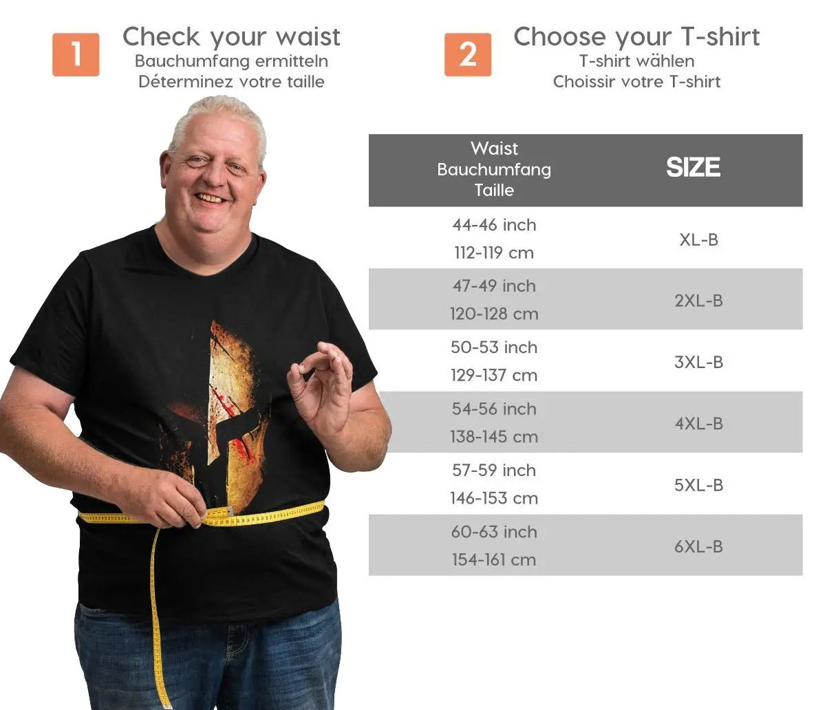 Klassieke Vintage T-Shirt van Katoen Plus Size - Mode Vibes