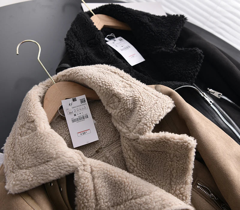 Suède Winterjas Warm en Stijlvol Nova Design