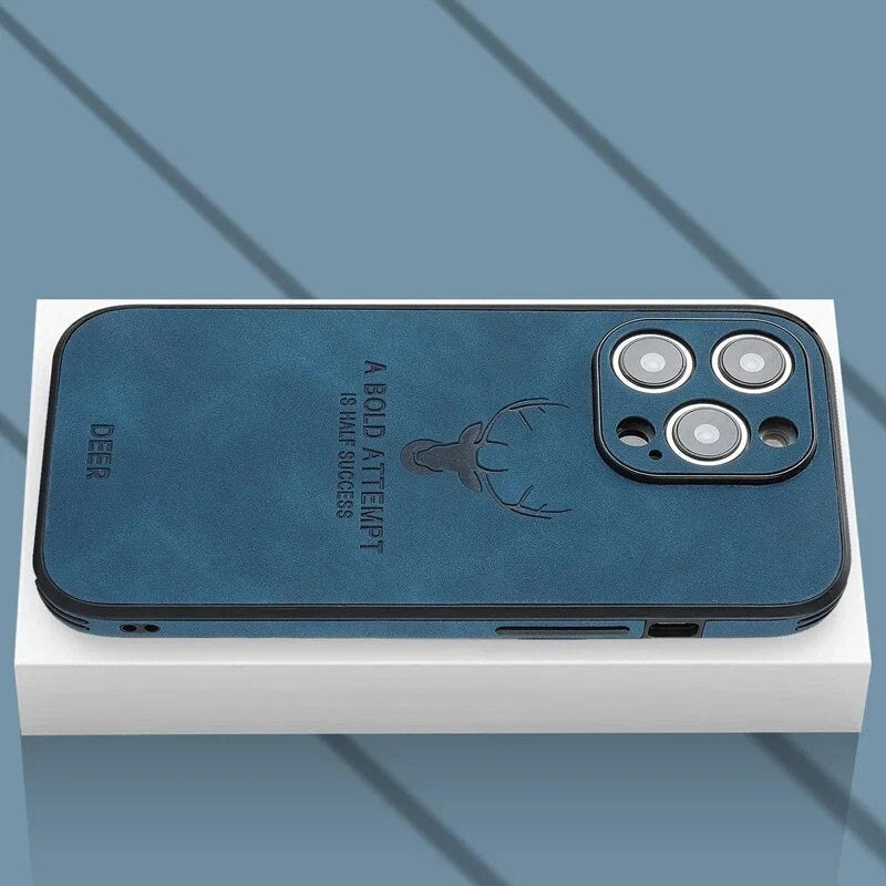 iPhone Hoes van Hertenleer Luxe Beschermhoes Veltro