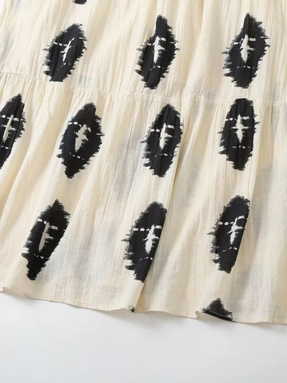 Zomerjurk Asymmetrisch Mode Jurk Voor Vrouw Zomer Stijlvol