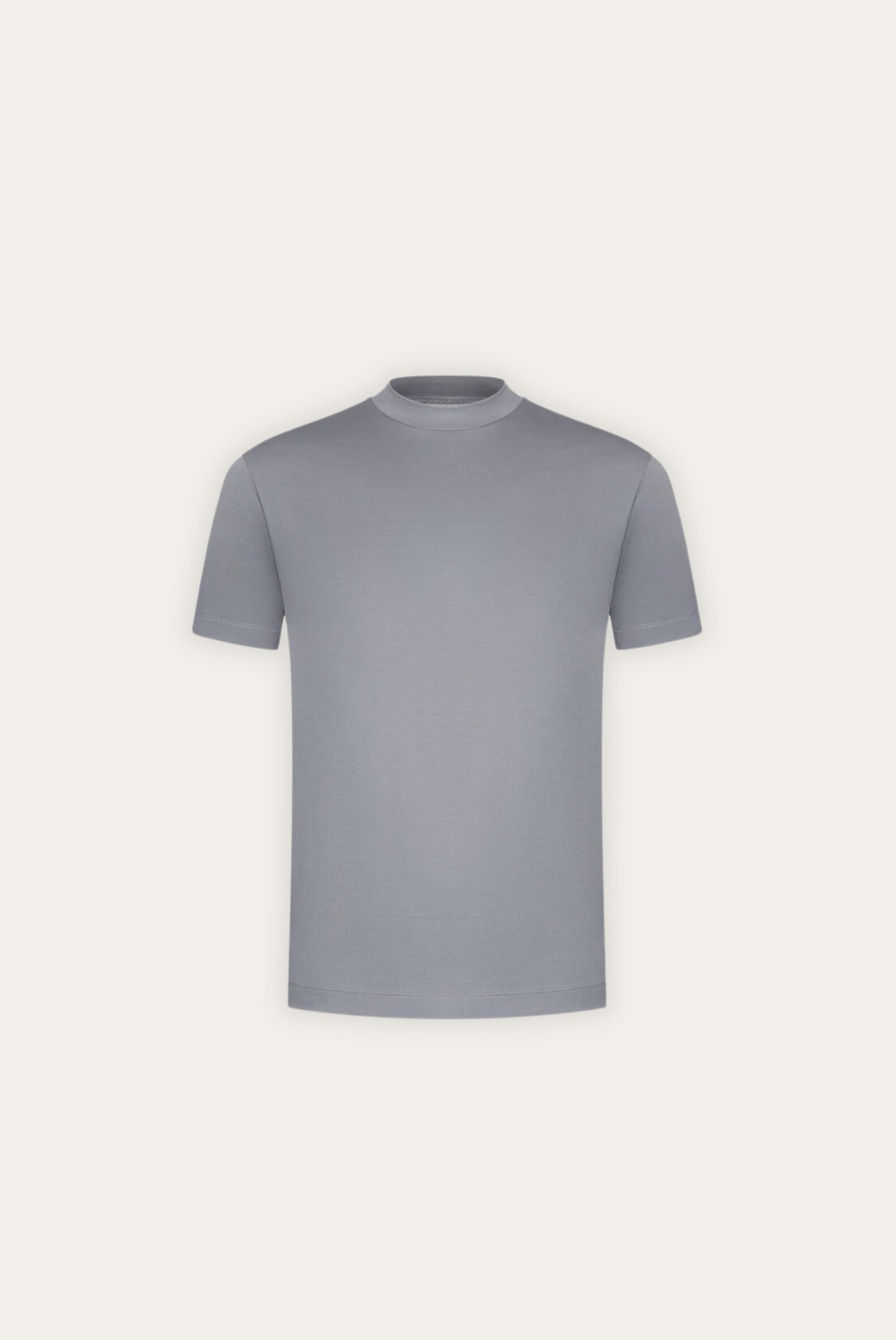 Heren T-shirt van Mercerise Katoen Stijlvol Zwart