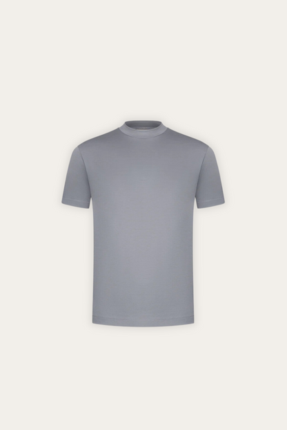 Heren T-shirt van Mercerise Katoen Stijlvol Zwart