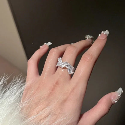 Diamanten Knoopring Verstelbaar Elegant Serena