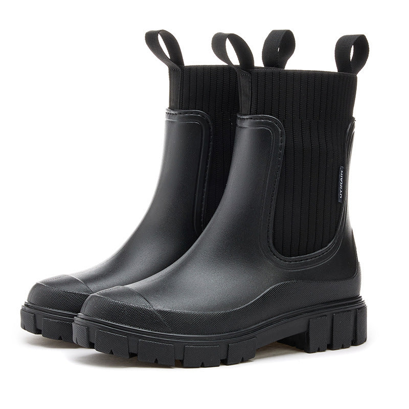 Dames Regenlaarzen Waterdicht Antislip Zool Estelle
