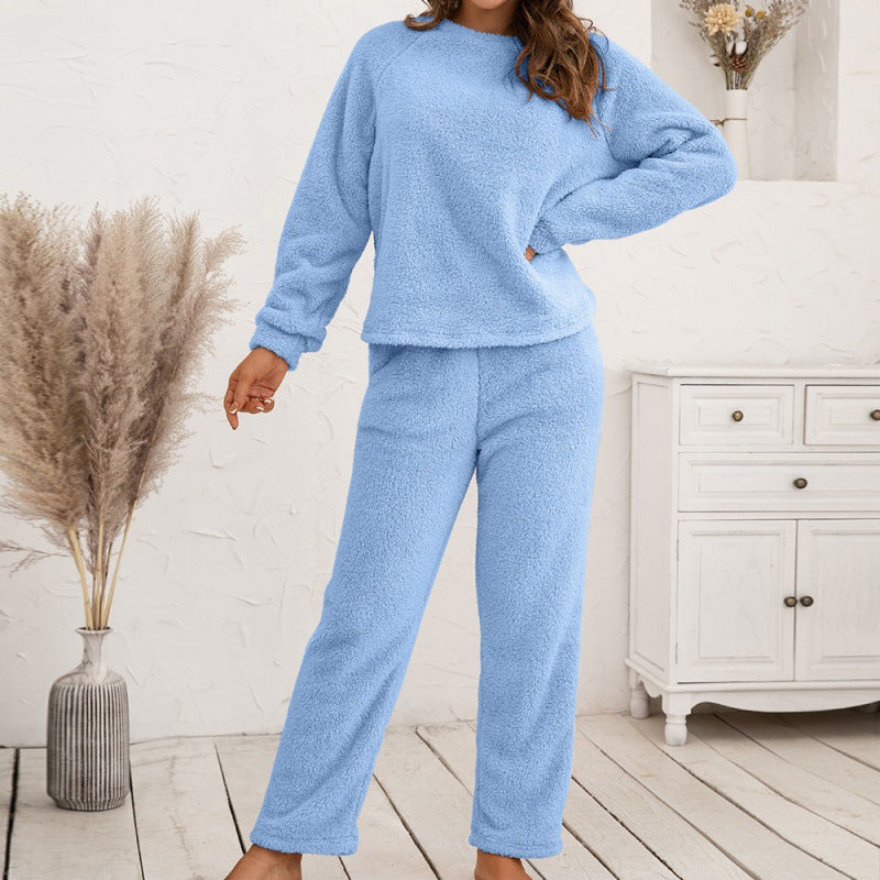 Dames Pluche Loungepak Zacht en Comfy Huispak