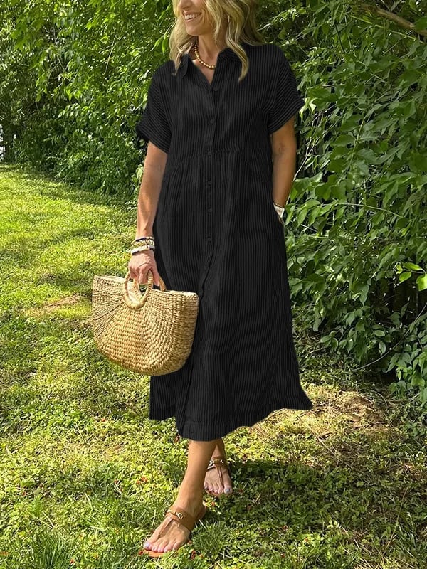 Dames Maxi-jurk Vloeiende Pasvorm