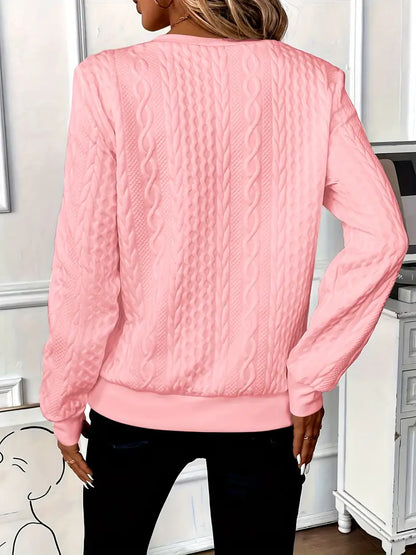 Dames Pullover Gebreid Gestrikt Model