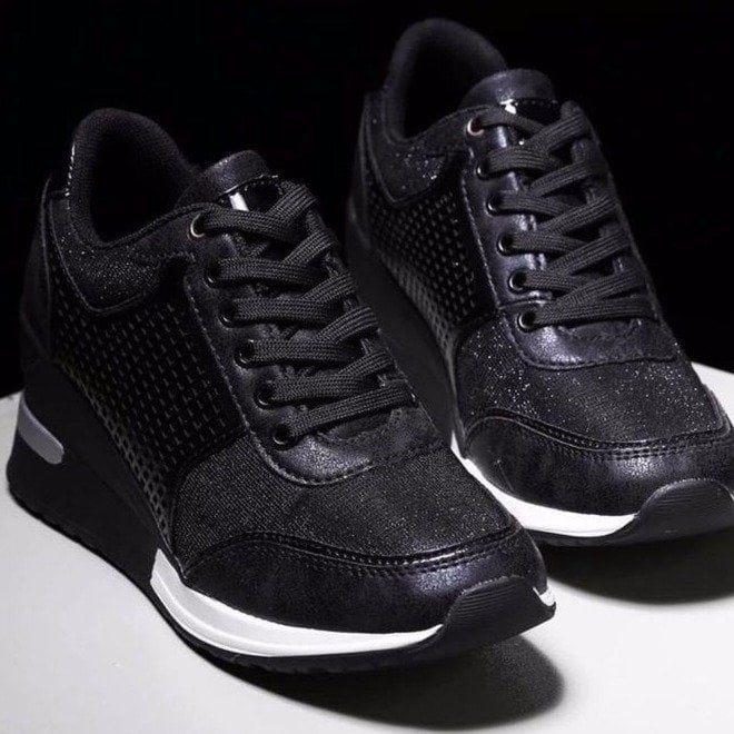 Orthopedische Sneakers met Hoge Hak Comfortabel
