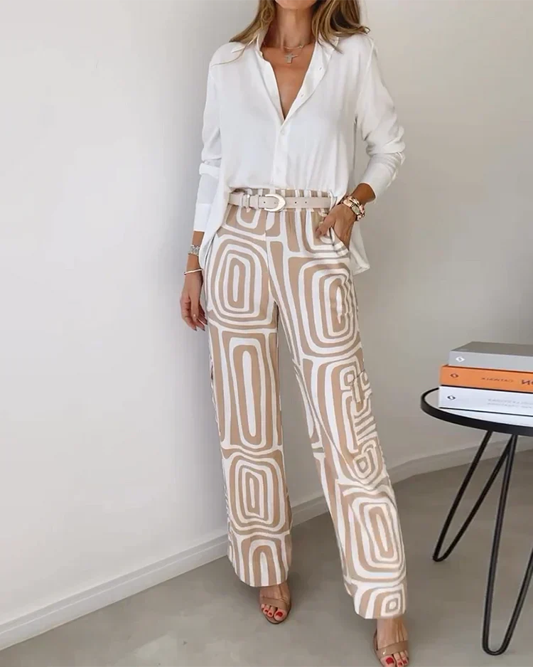 Olivia | Conjunto de Muher estiloso de duas peças