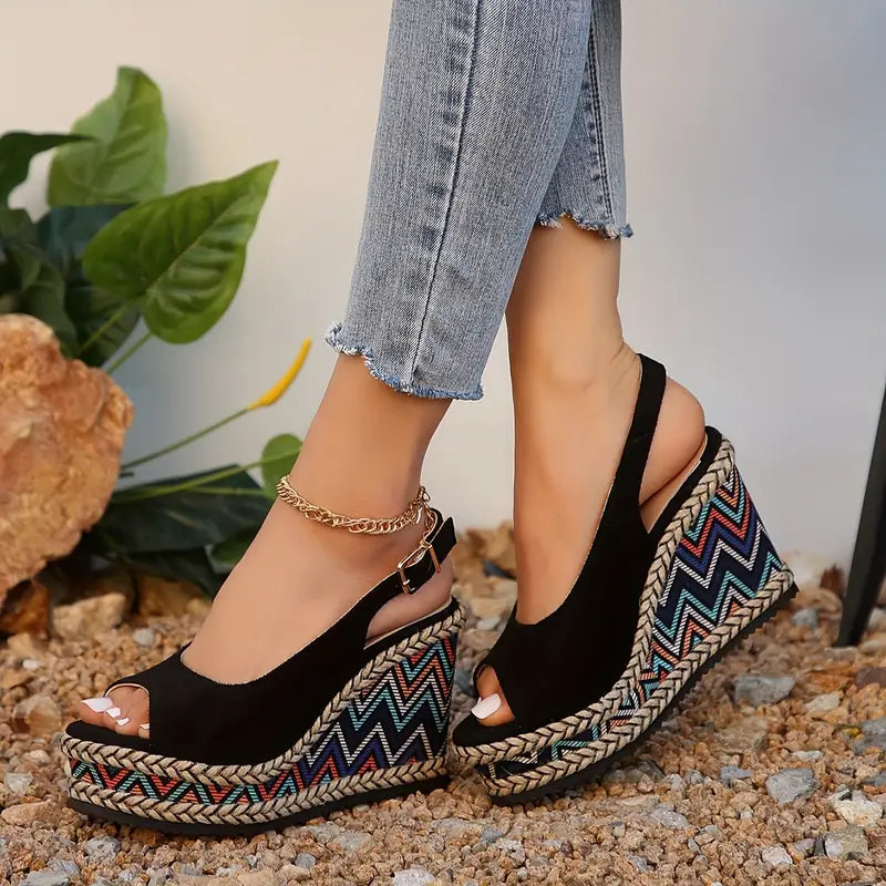 Dames Sandalen Grieks Patroon Zomer Sandalen - Mode Vibes