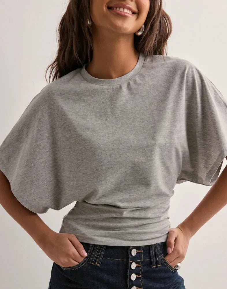 Dames Top Oversized Mouwen Stijlvolle Kleding